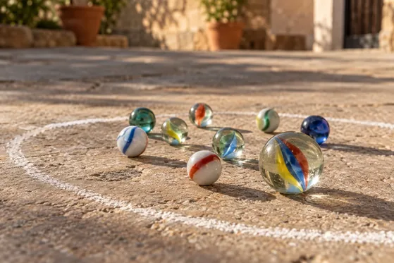 Canicas: juegos, reglas y modelos
