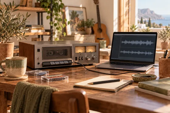 Cómo digitalizar casetes y conservar una copia de audio