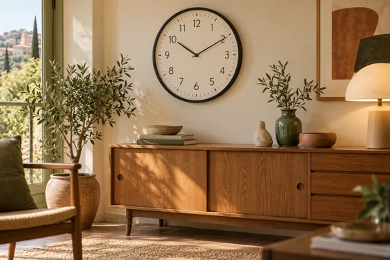 Relojes de pared retro: tamaño, lectura y ruido antes de elegir